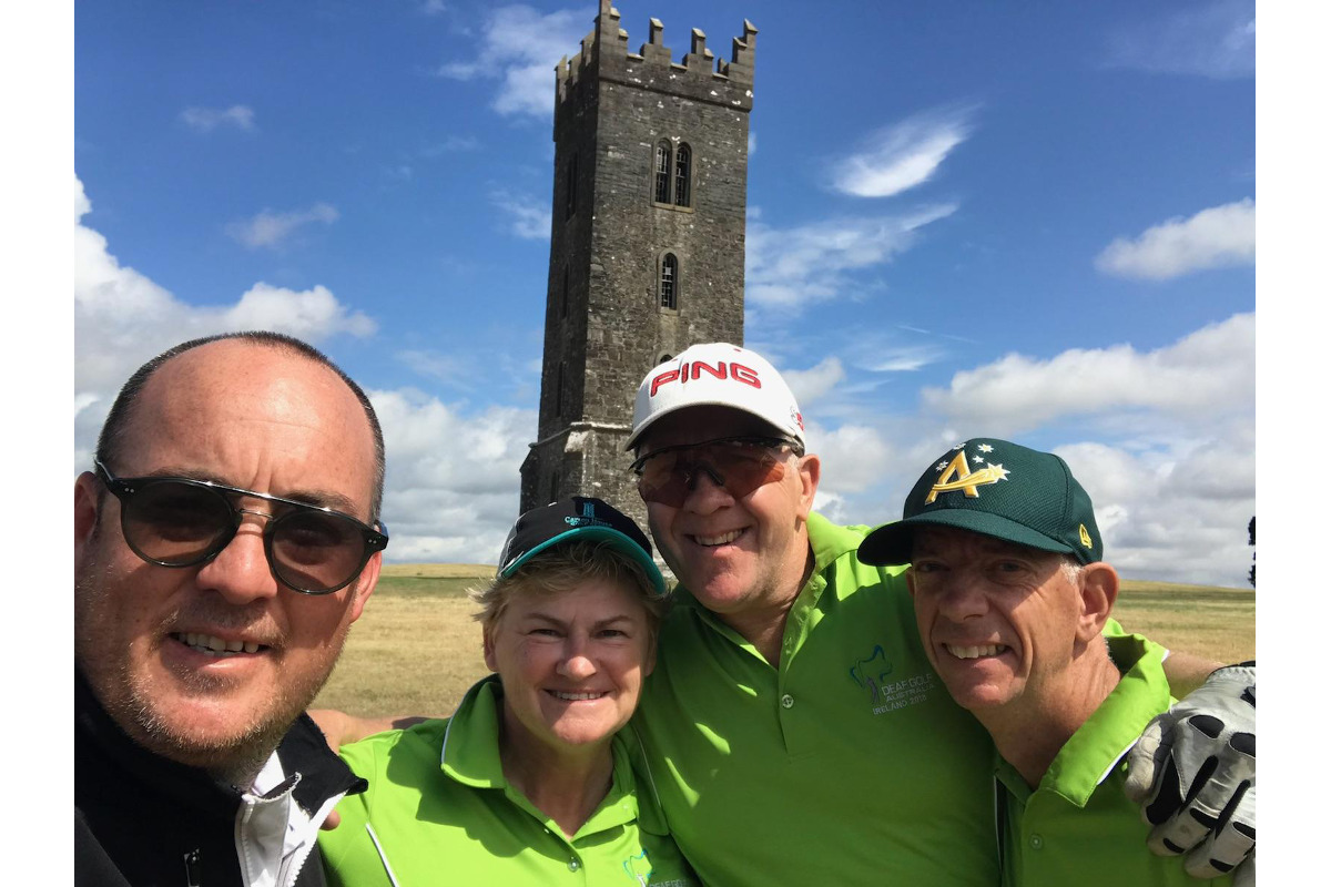 2018 deaf golf world championships, empower golf, team photo sightseeing
